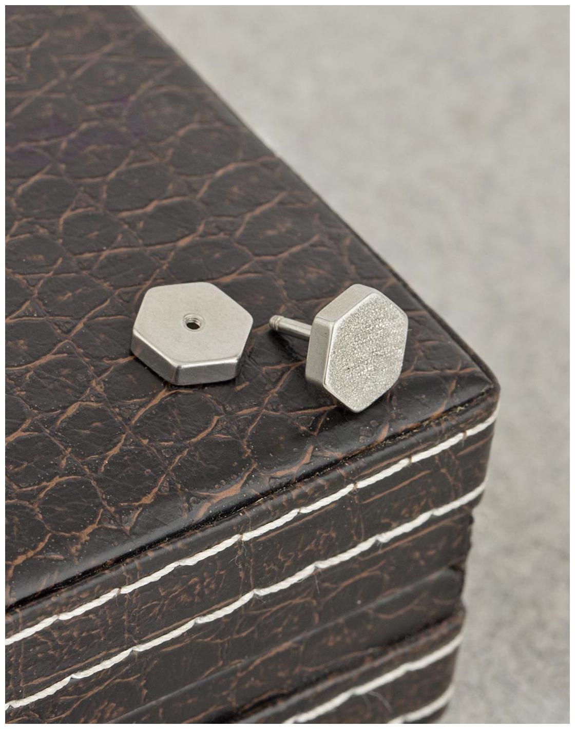 

Voylla Classy Hexagonal Stud from the Stud Out Collection