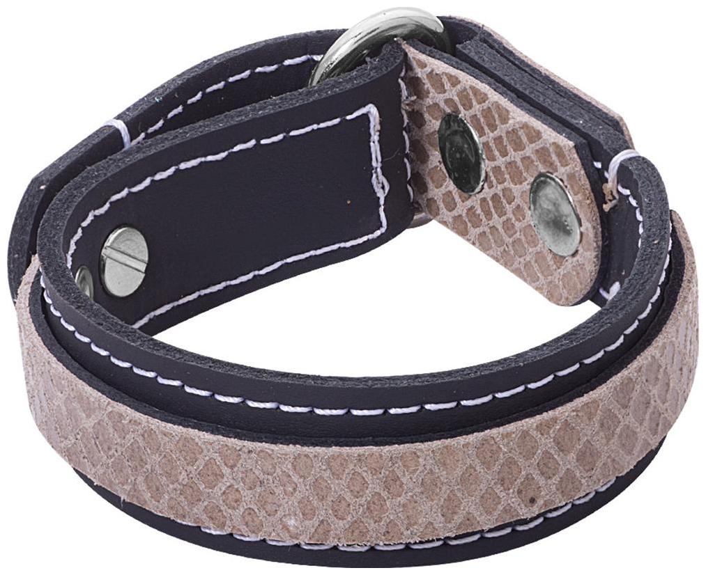 

Voylla Cocoa Buckled Bracelet from Leather Trend Collection
