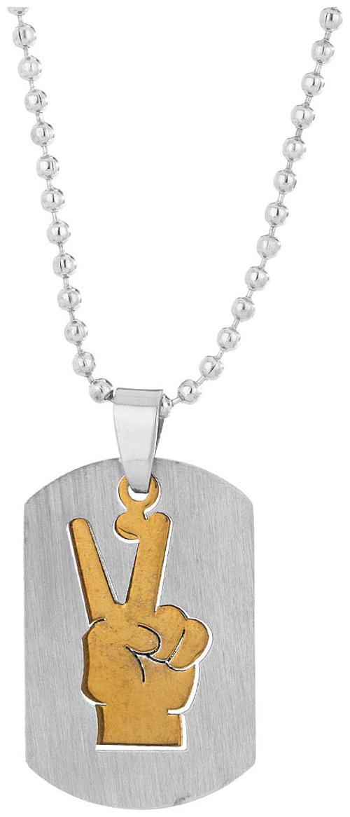 

Voylla Exclusive Peace Inspired Pendant With Chain