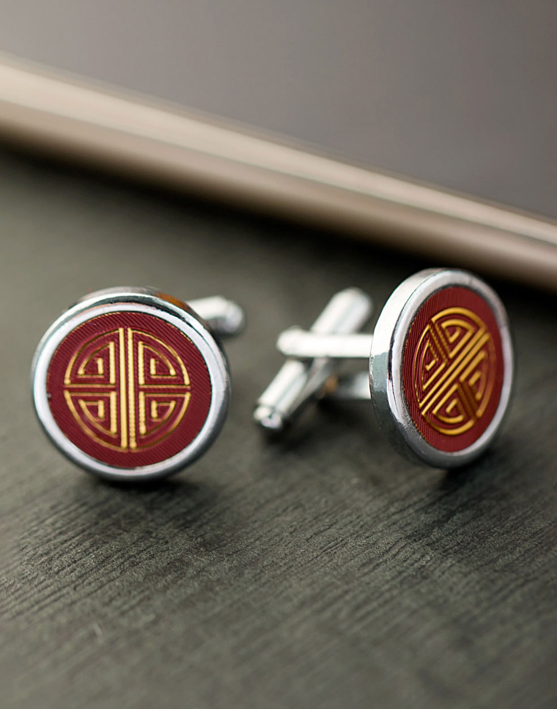 

Dare by Voylla Cufflink Couture Aztec Inspired Cufflinks