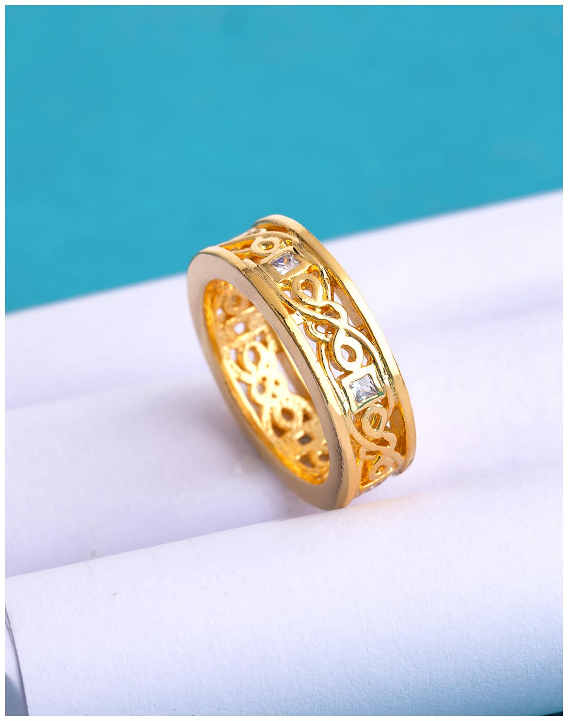 

Voylla Cutwork Pattern Women s Ring