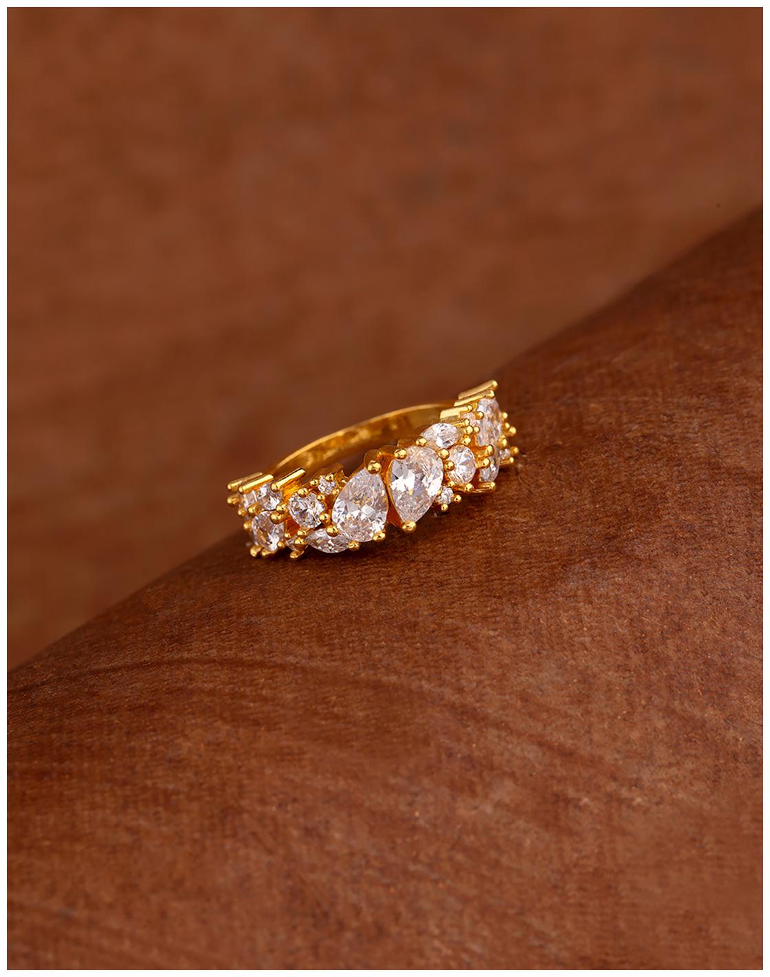 

Voylla CZ Gems Adorned Women s Ring