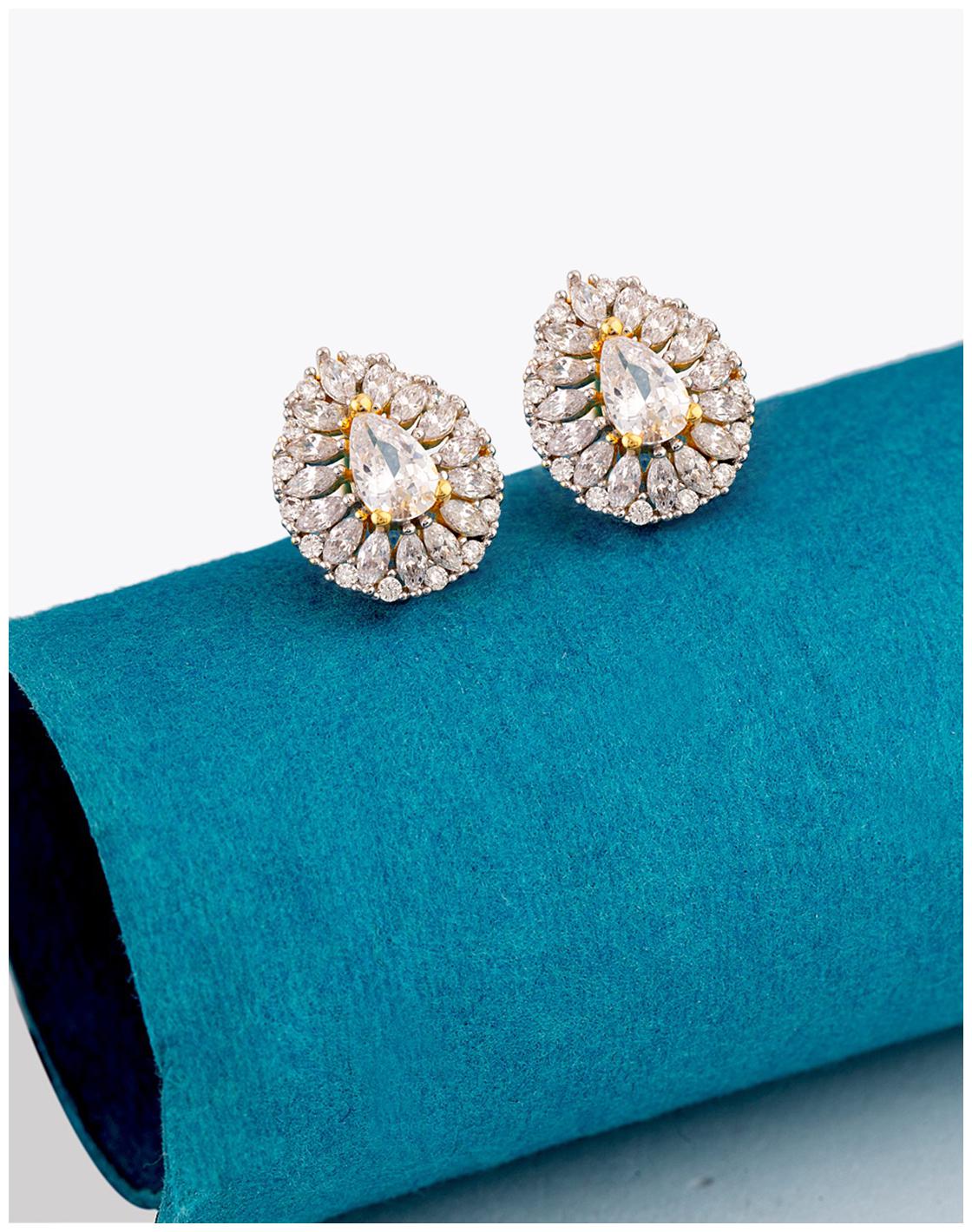 

Voylla CZ Gems Stud Earrings