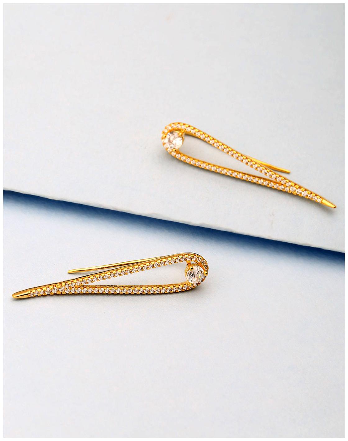 

Voylla CZ Studded Women s Ear Cuffs