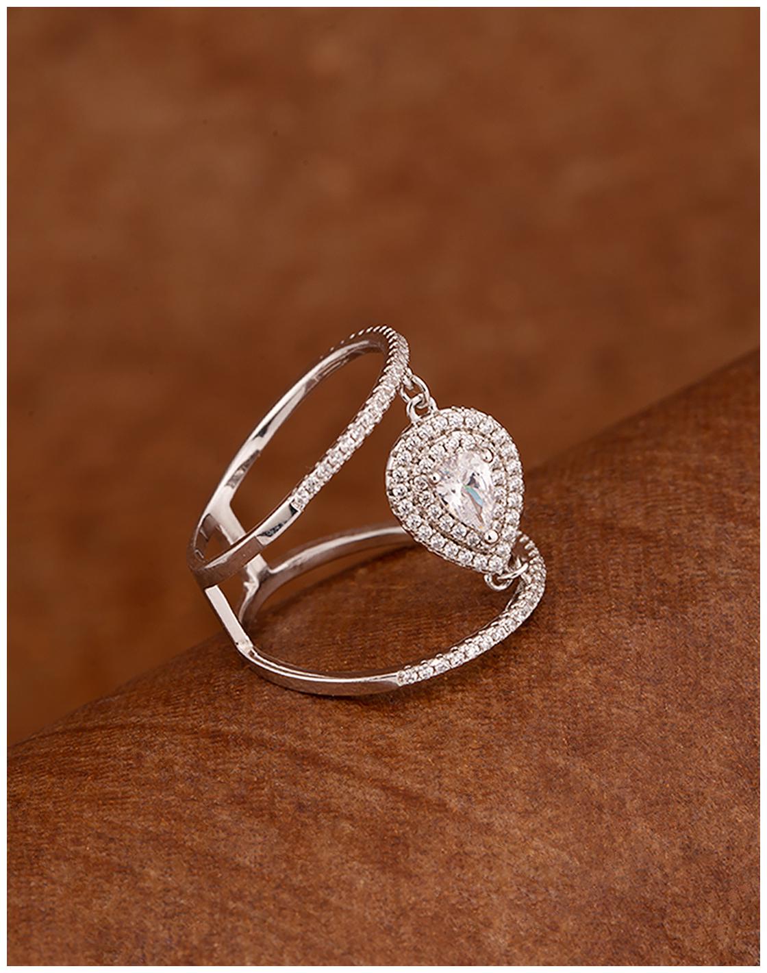

Voylla Designer Inspired Brass Ring