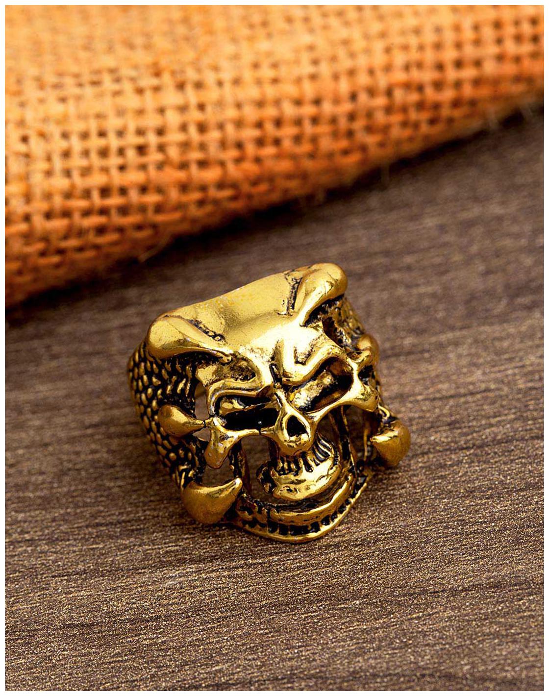 

Voylla Devil Collection Large Skull Ring