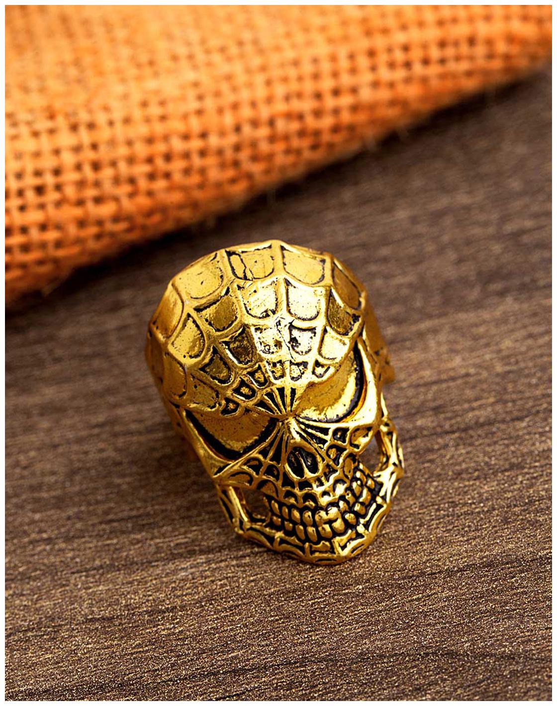 

Voylla Devil Collection Grinning Skull Ring