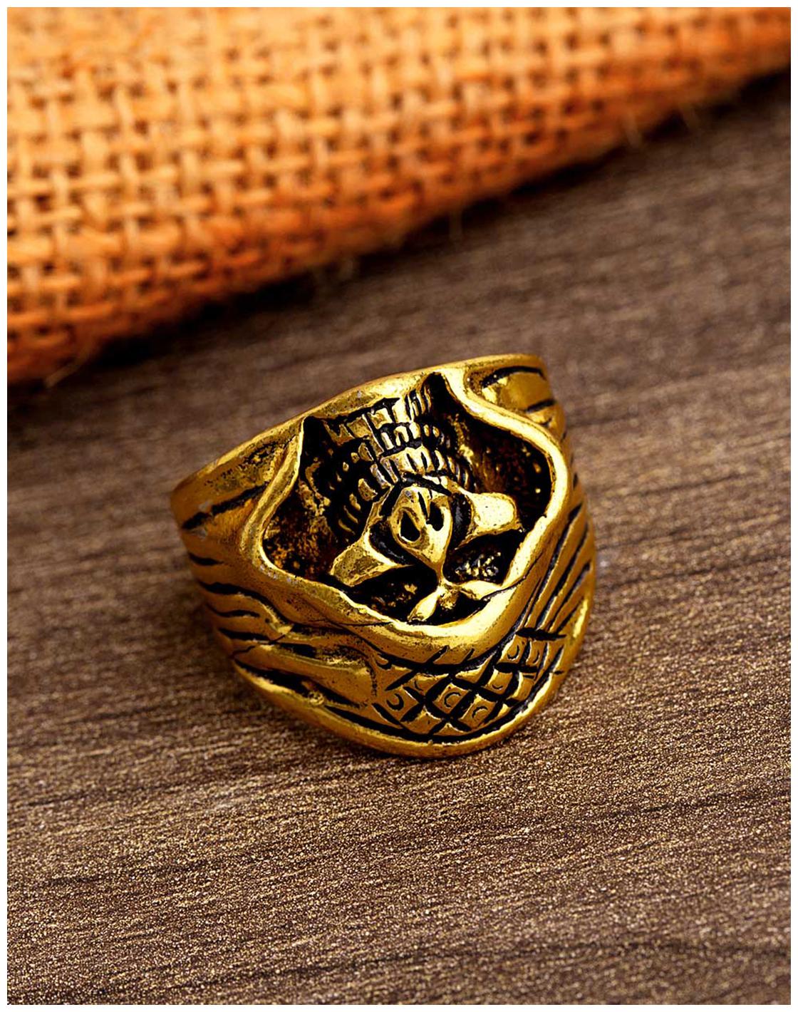 

Voylla Devil Collection Hooded Skull Ring