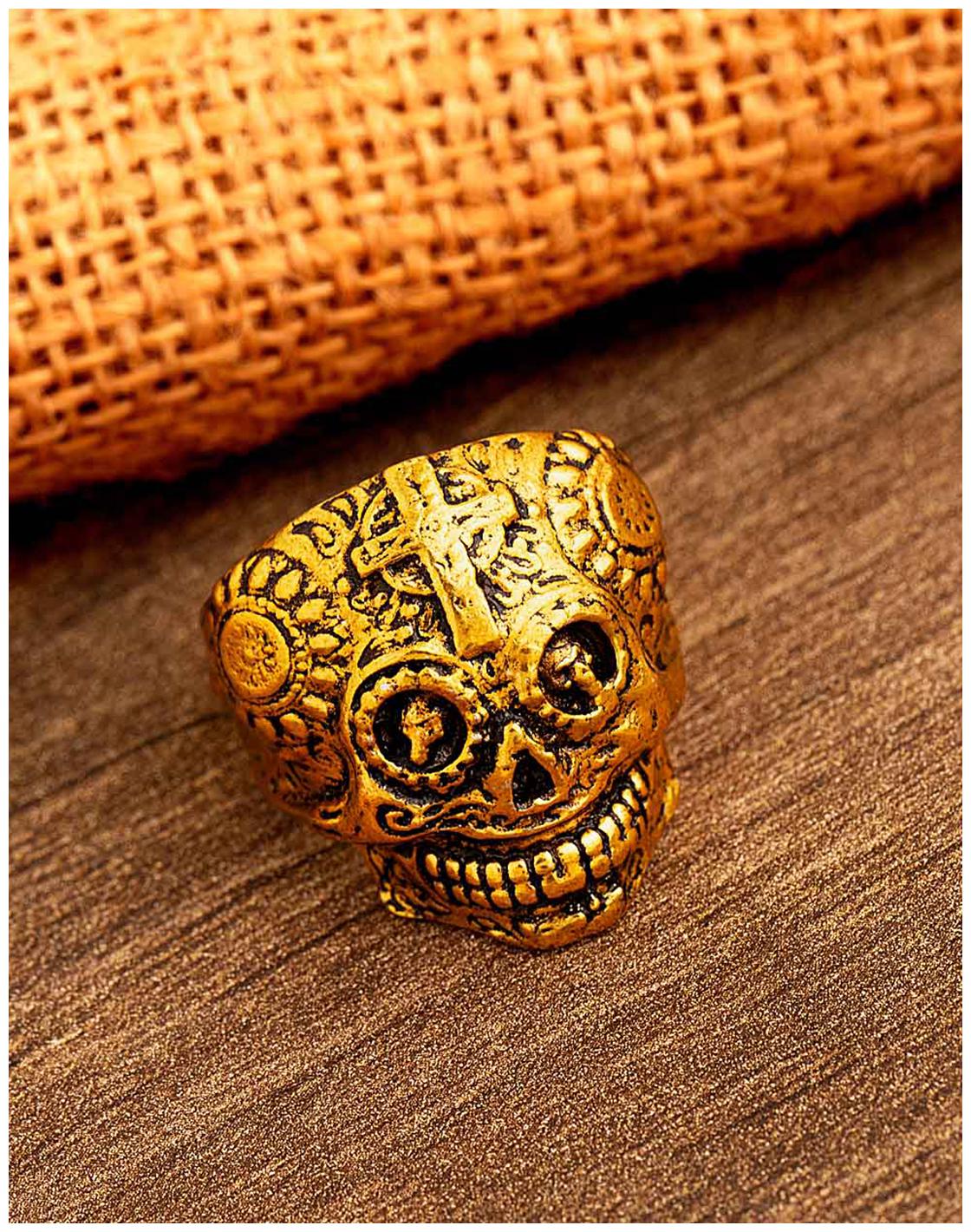 

Voylla Devil Collection Satan Head Ring
