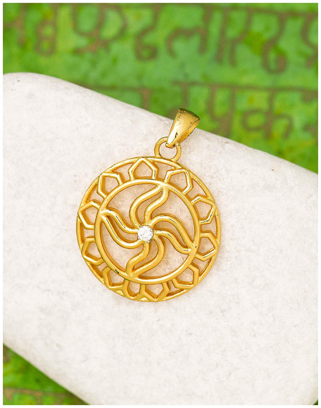 

Voylla Divine Swastika Spiritual Saga Pendant