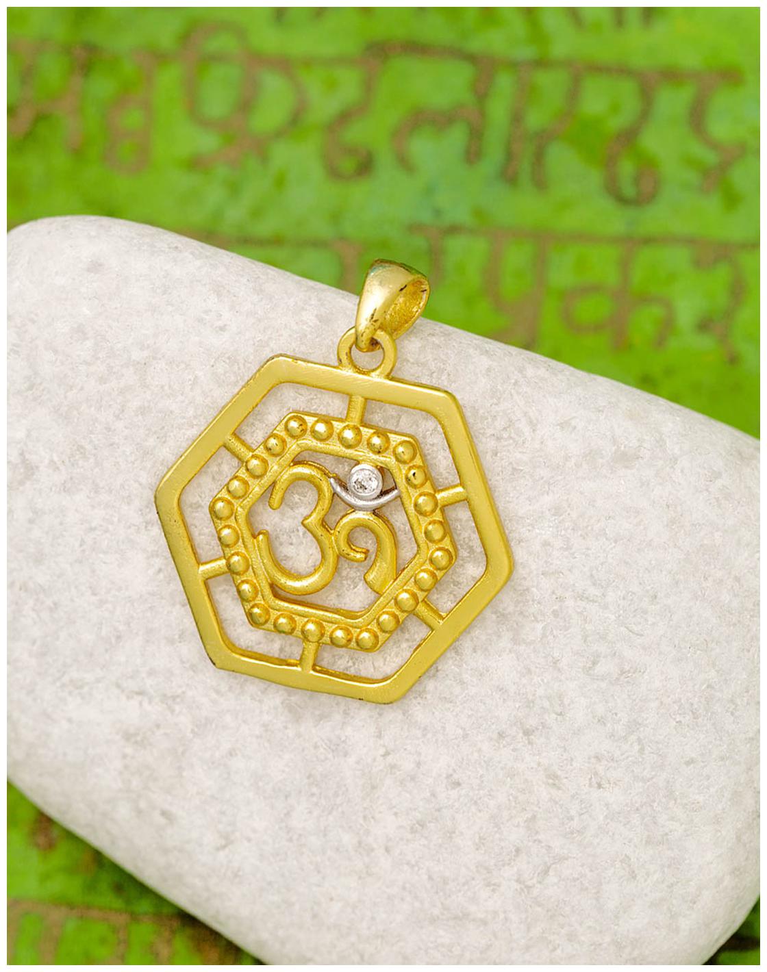 

Voylla Divine OM Pendant Inspired by Spiritual Saga