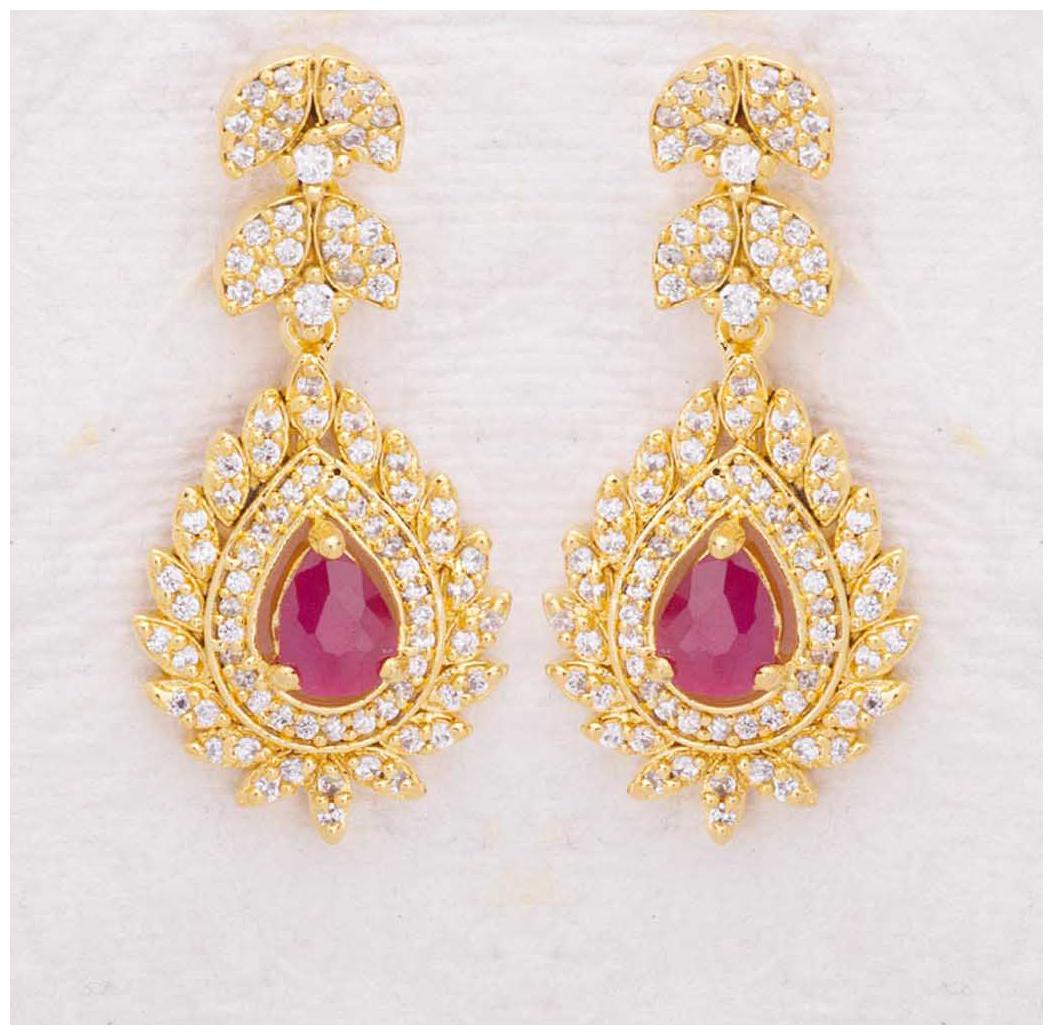 

Voylla Earring Pair Graced With CZ Sparkling