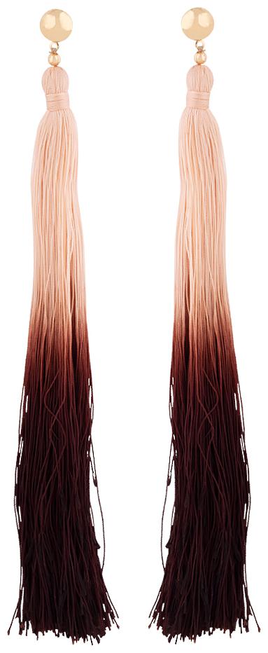 

Voylla Ombre Tassels Shaded Earrings