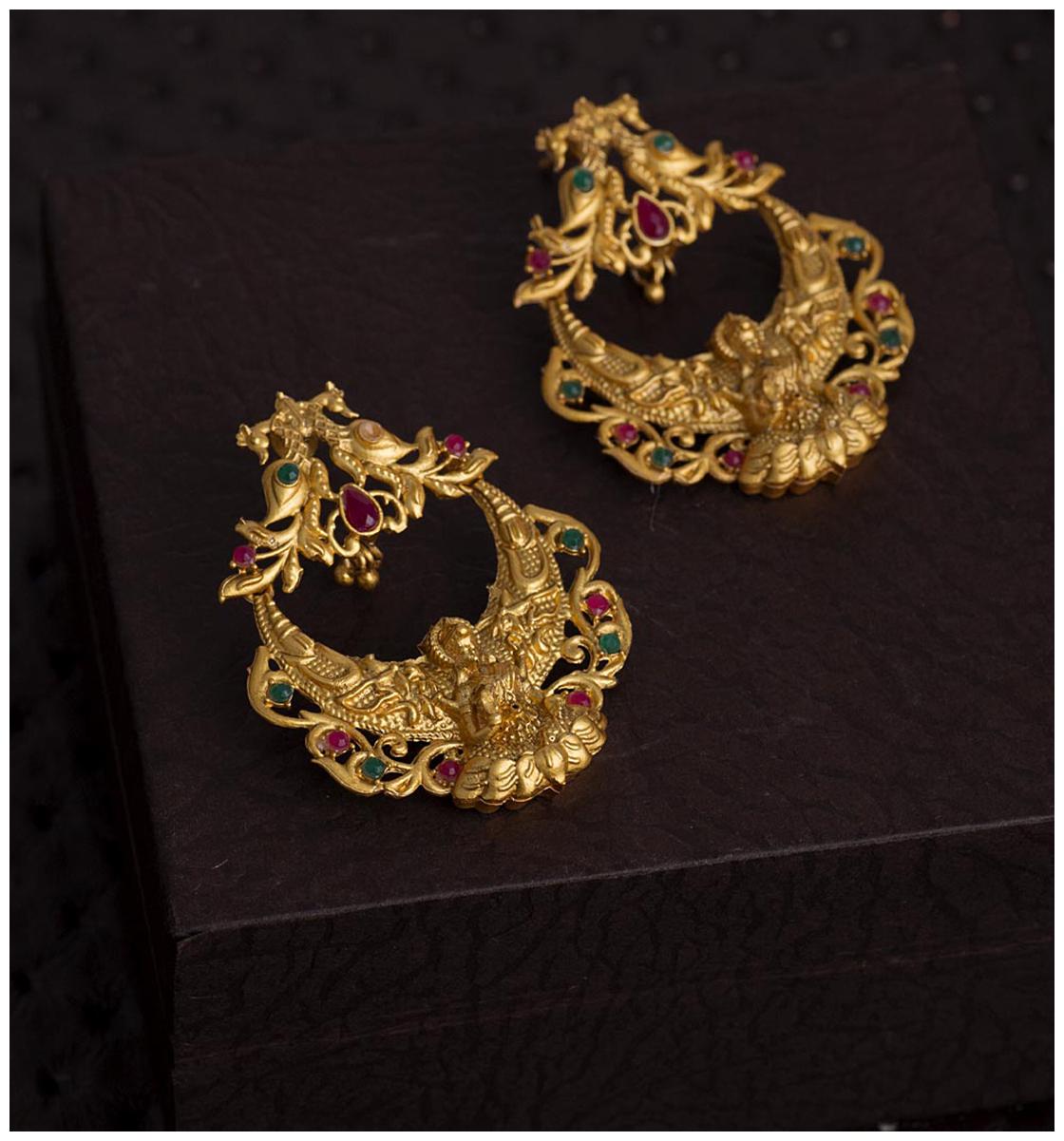 

Voylla Elegant Spark Route Dangler Earrings