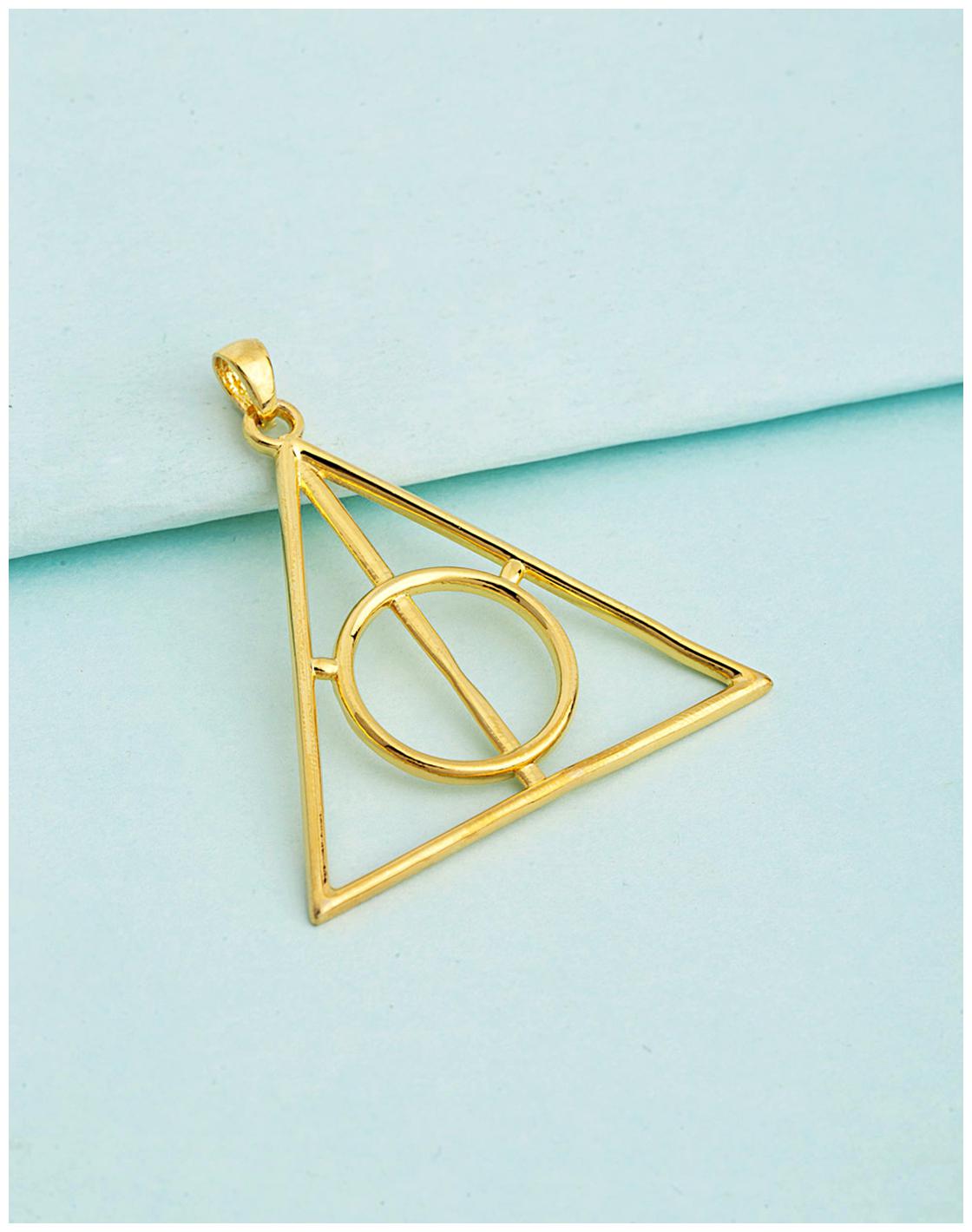 

Voylla Faith Trust Deathly Hallows Pendant