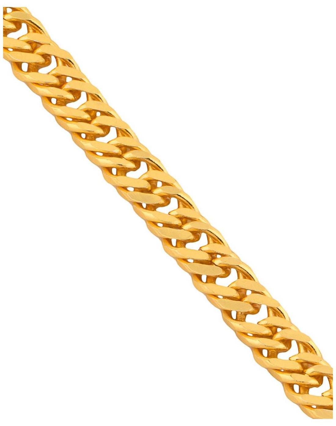 

Voylla Fashionable Gold Toned Bracelet For Men