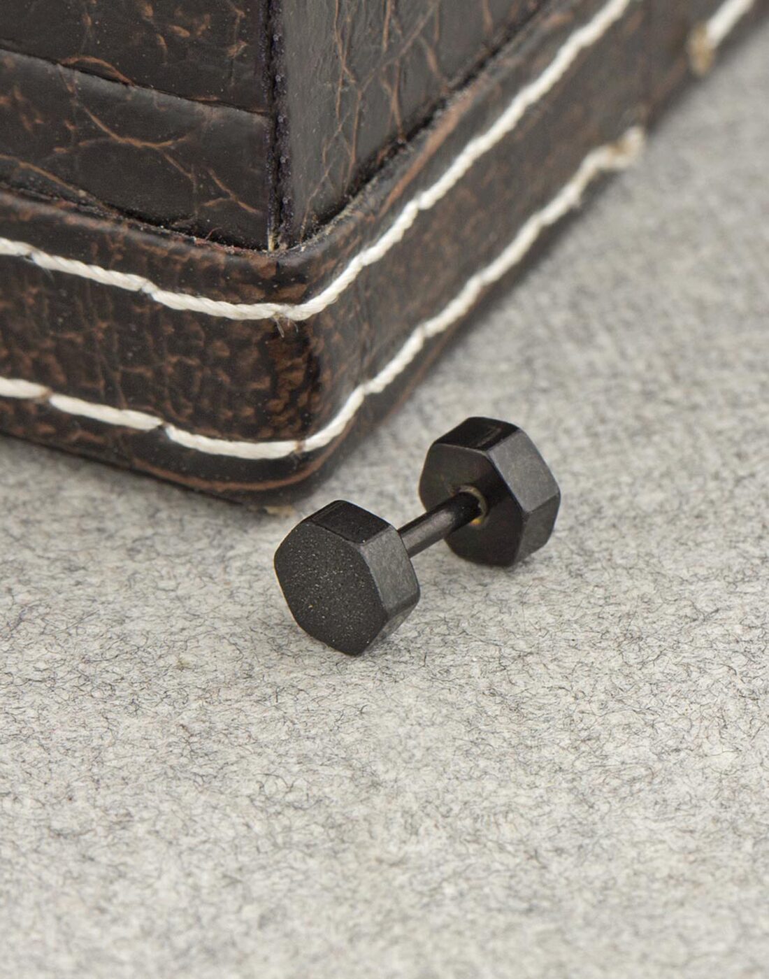 

Dare by Voylla Fashion Stud Out Double Hexagon Stud