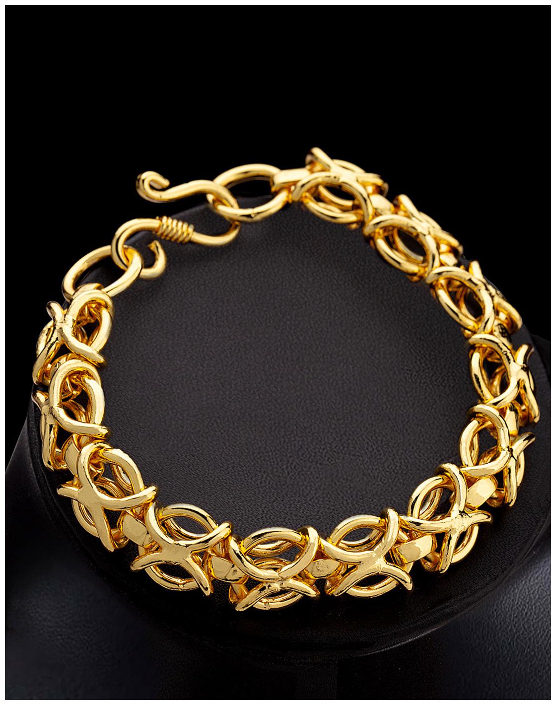 

Voylla Fine Links Men s Thick Rope Bracelet