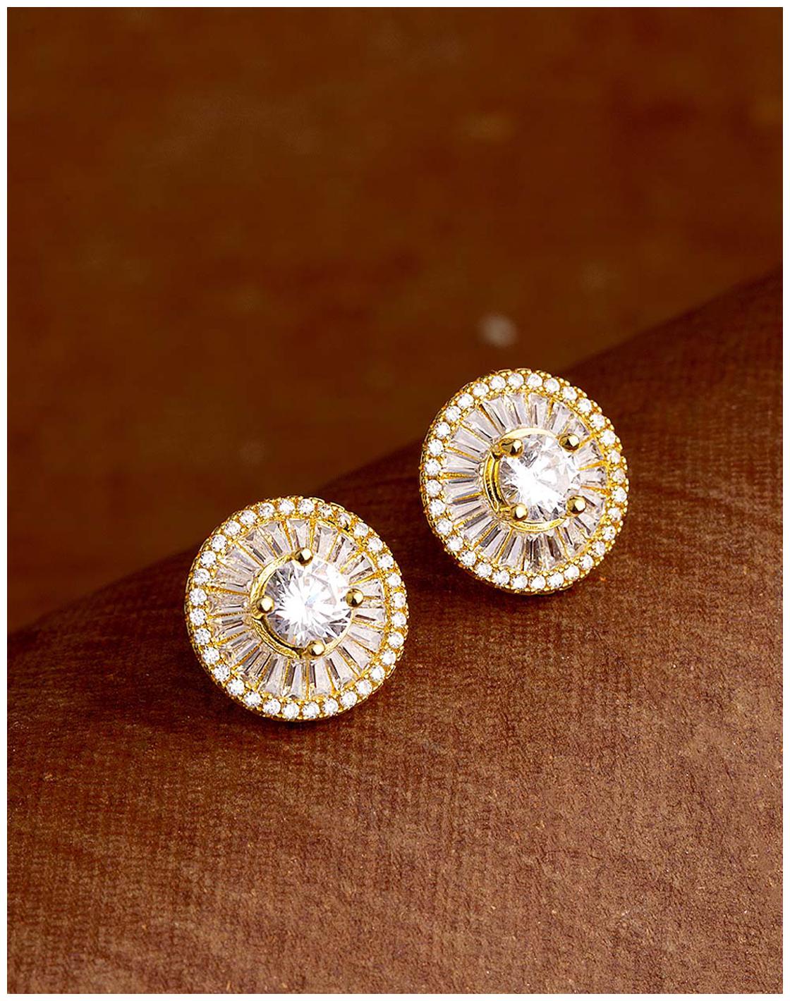 

Voylla Gems Embellished Stud Earrings