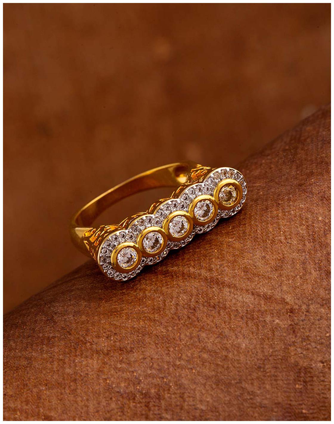 

Voylla Gems Adorned Antique Inspired Ring