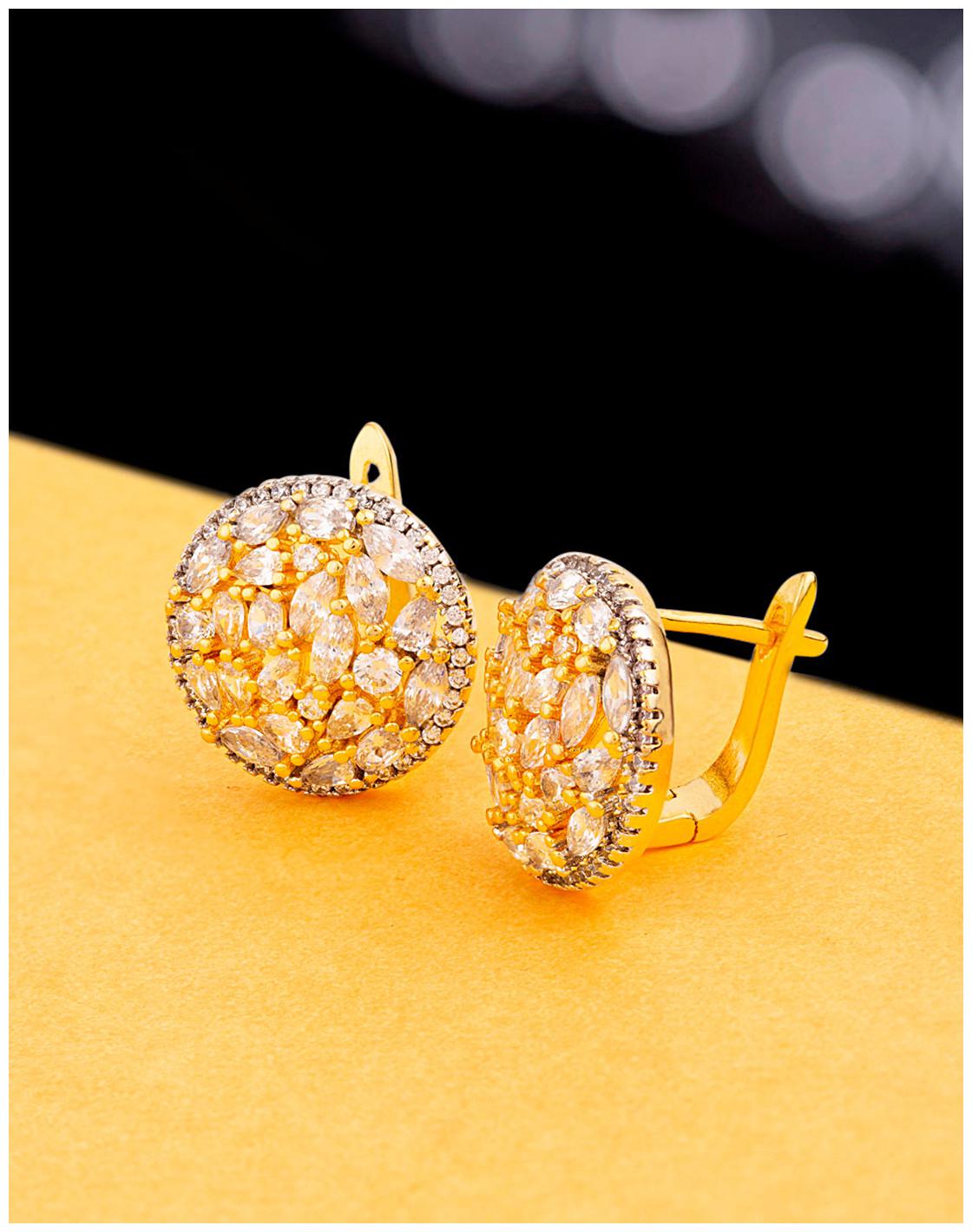 

Voylla Gems Adorned Stud Earrings