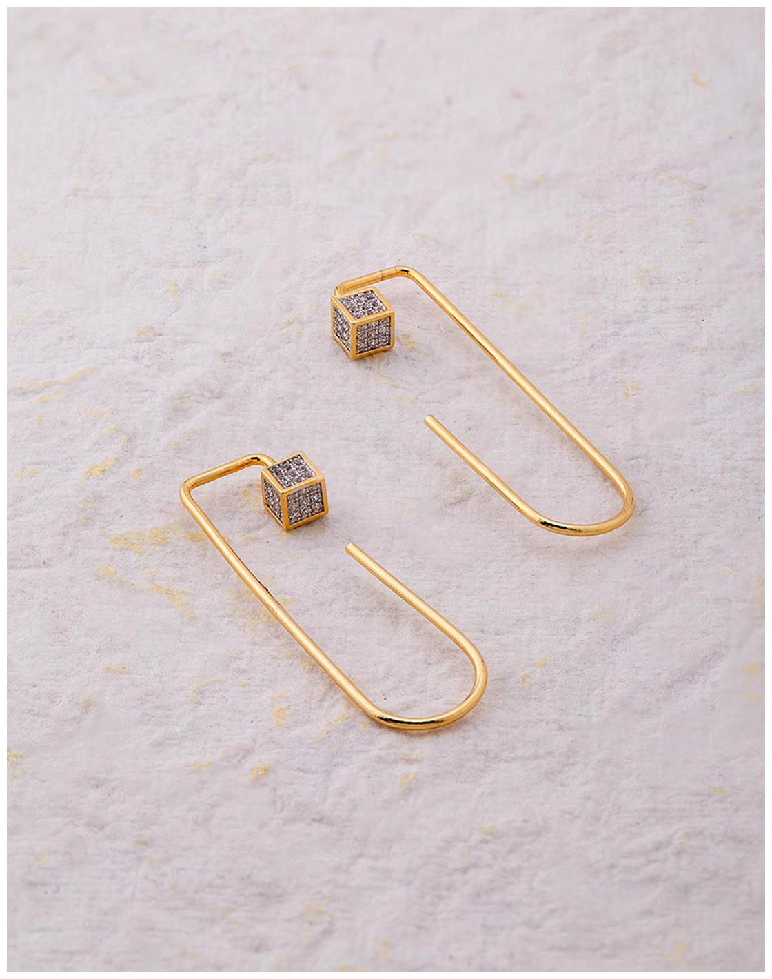 

Voylla Generic CZ Cube Designer Danglers