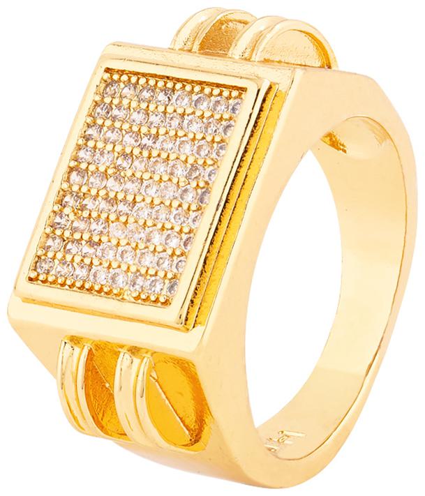 

Voylla Glint Rings Zircons Embellished Men s Ring
