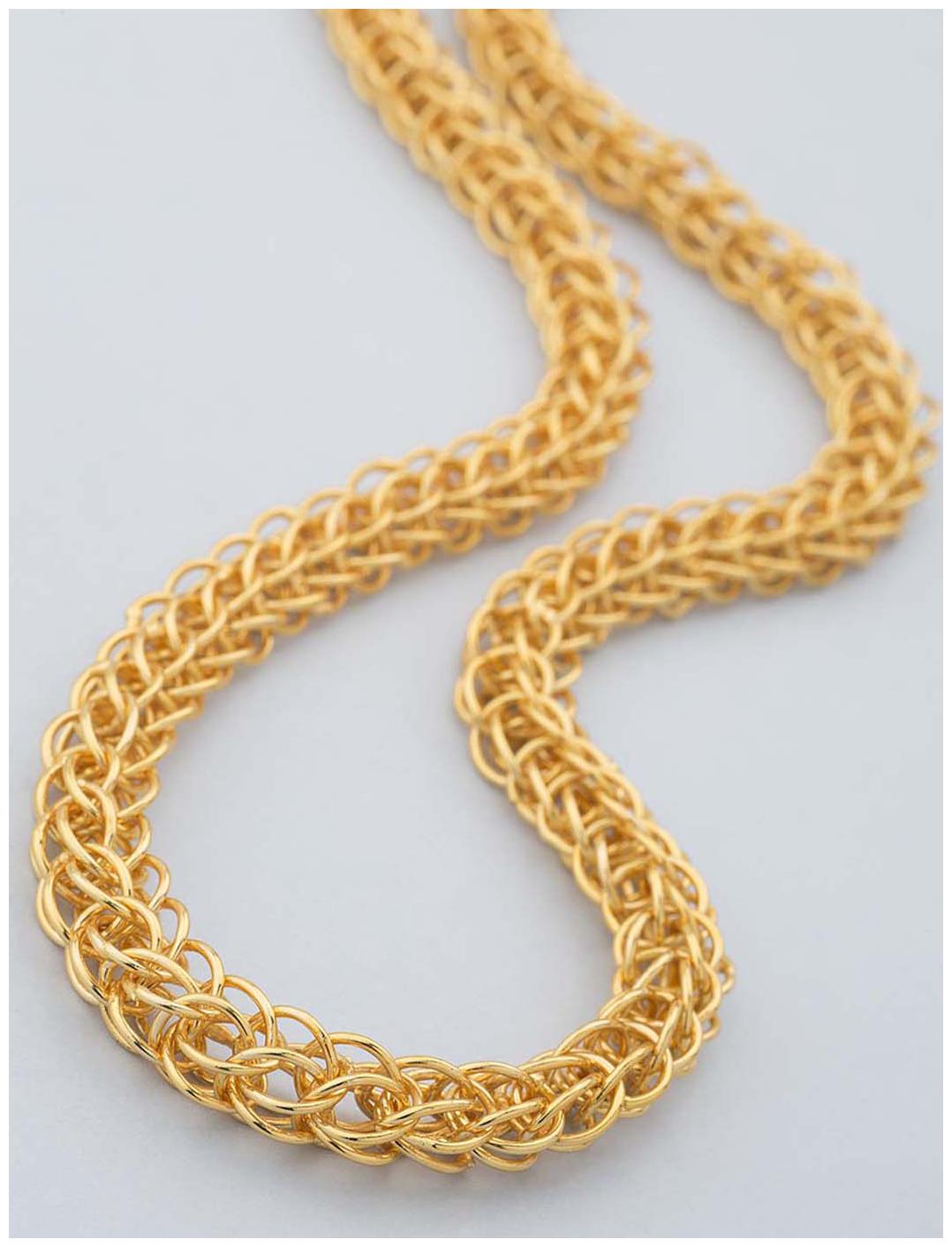 

Dare by Voylla Gold Plated Designer Chain for Men