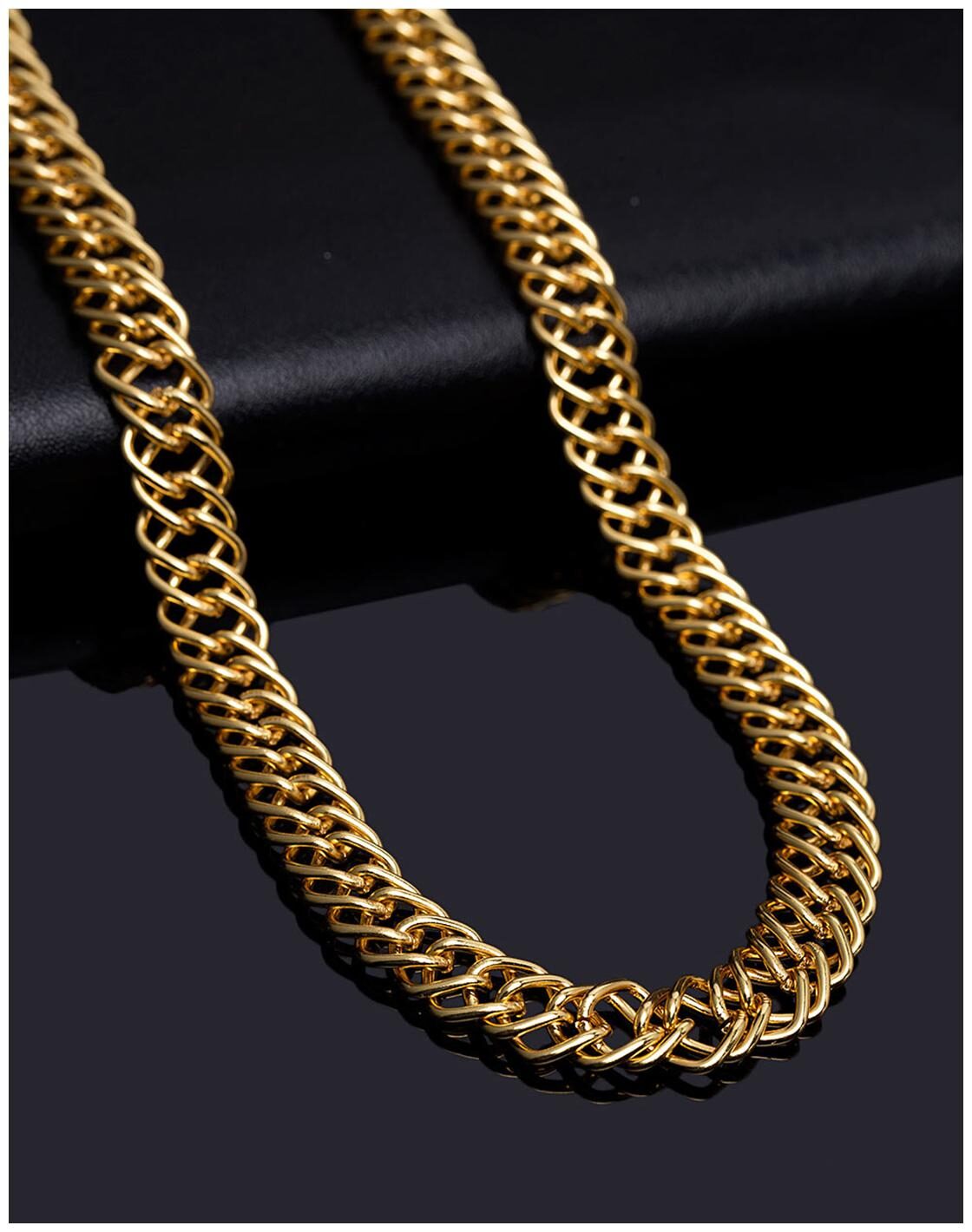 

Voylla Golden Links Designer Link Chain