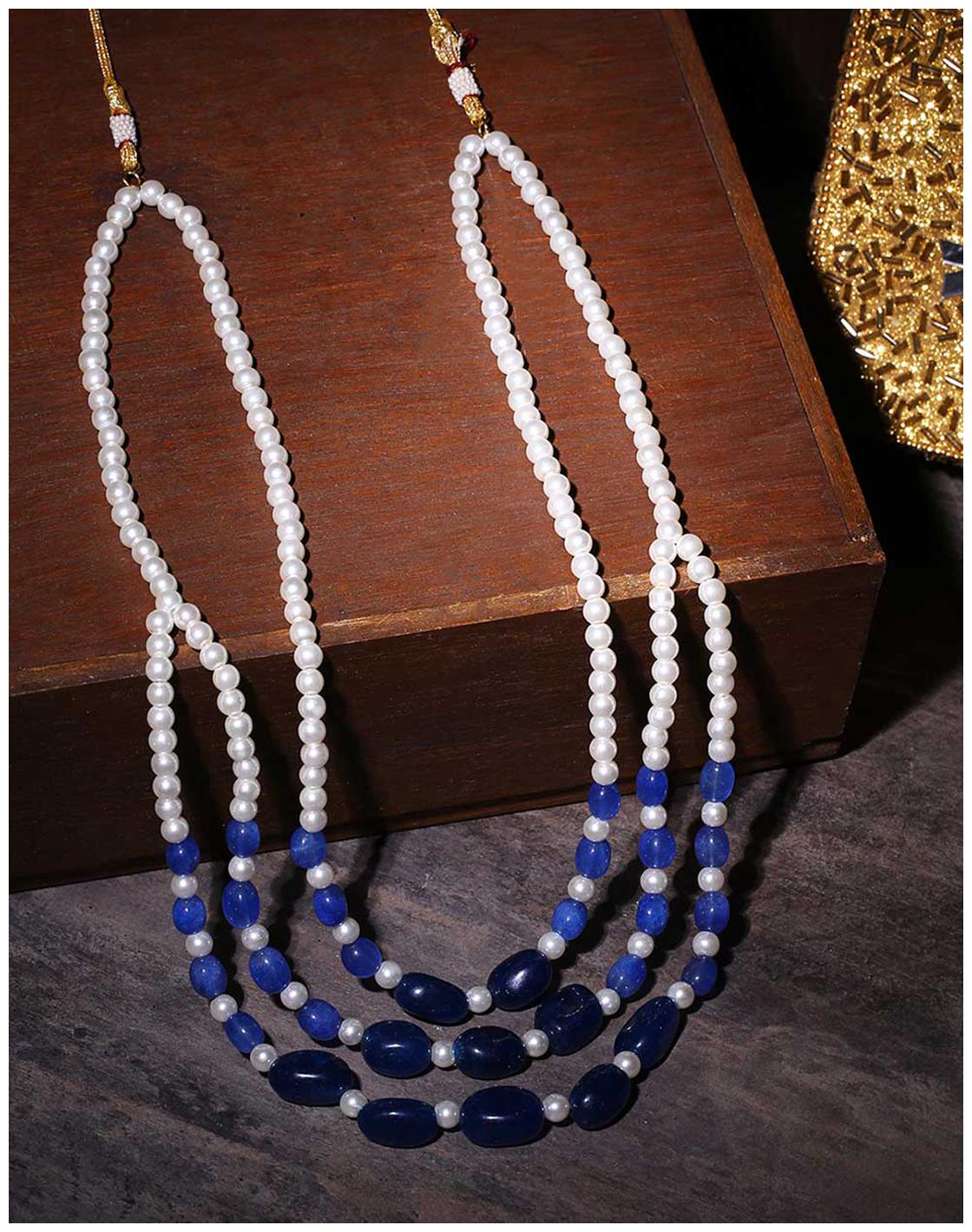 

Voylla Groom Jewellery Three-Strands Necklace