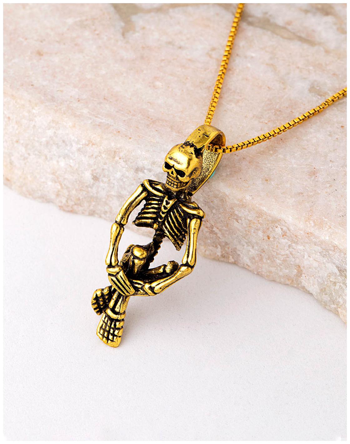 

Voylla Halloween Collection Hanging Skeleton Pendant