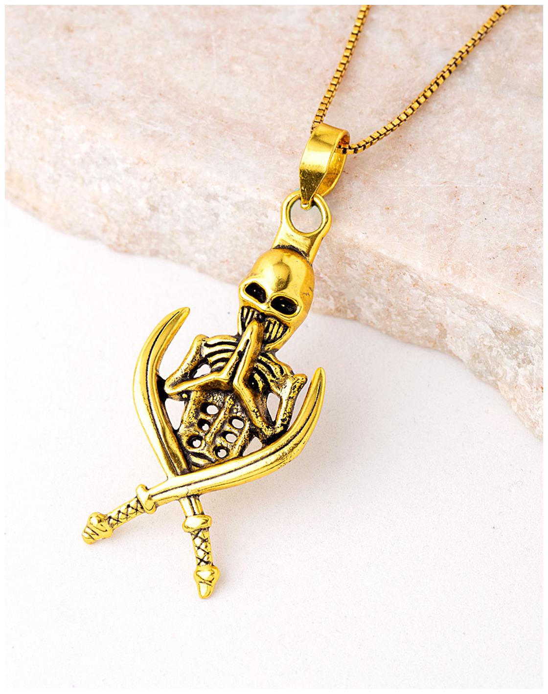 

Voylla Halloween Collection Skeleton Pendant