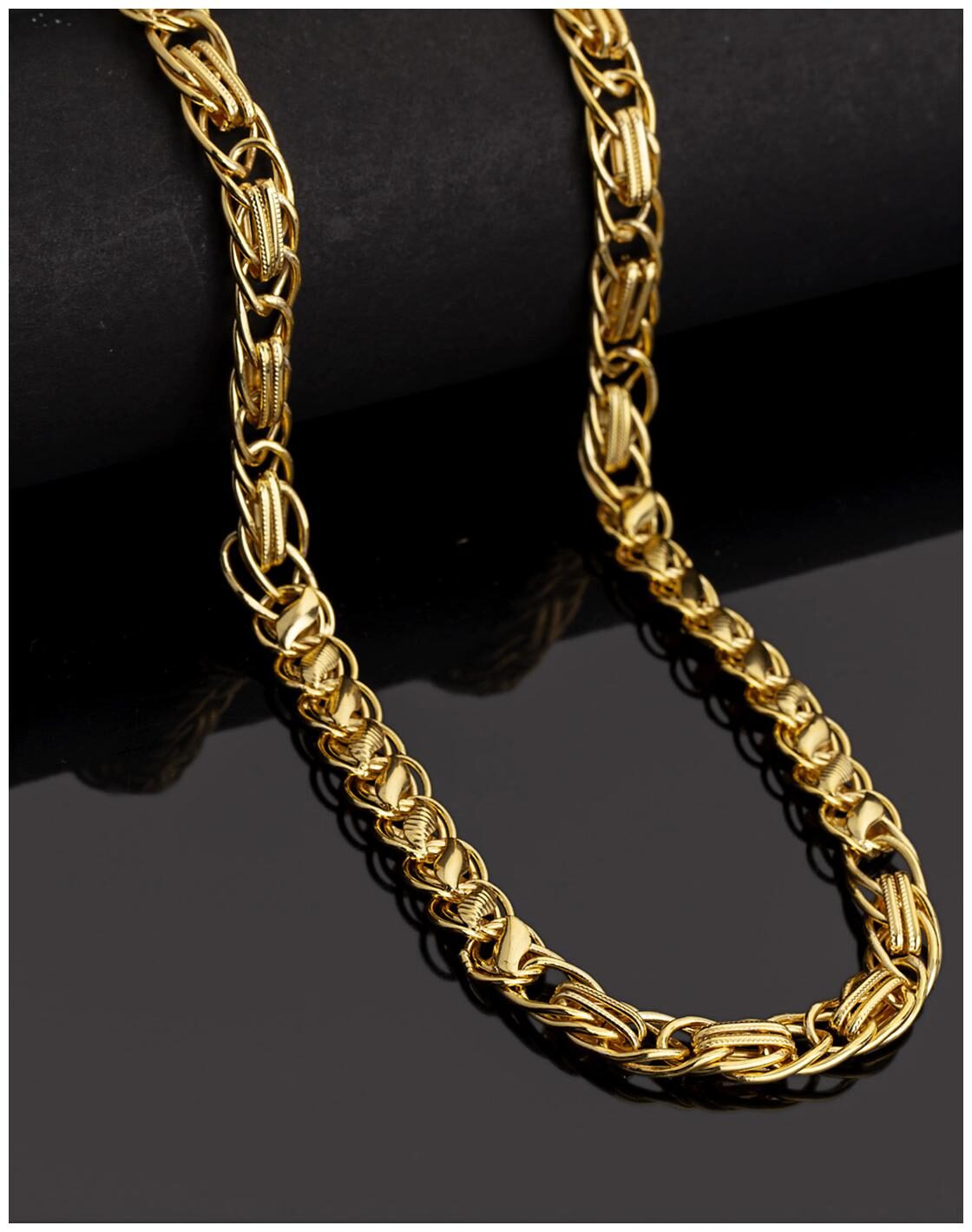 

Voylla Hand Made Rope Link Brass Chain