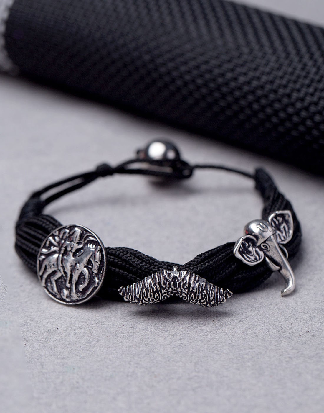

Dare by Voylla Horse and Moustache Maharaja Bracelet