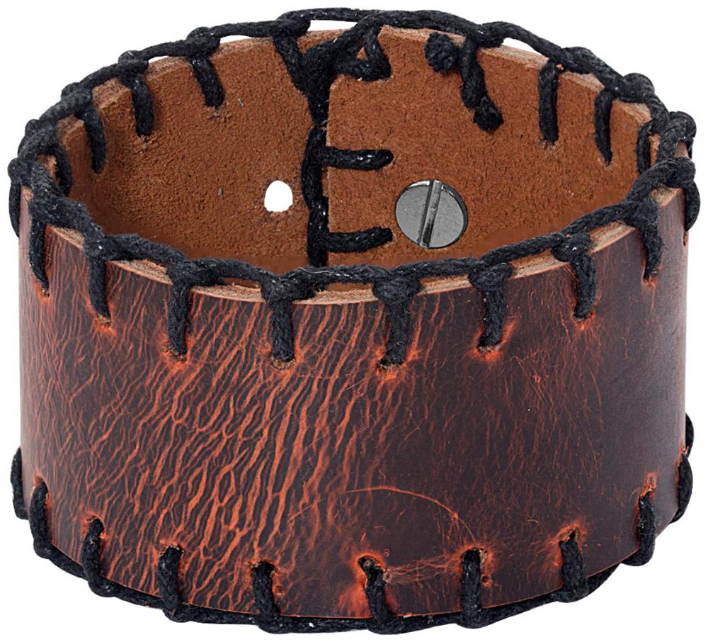 

Voylla Leather Trend Wrap Bracelet with Stitch Design