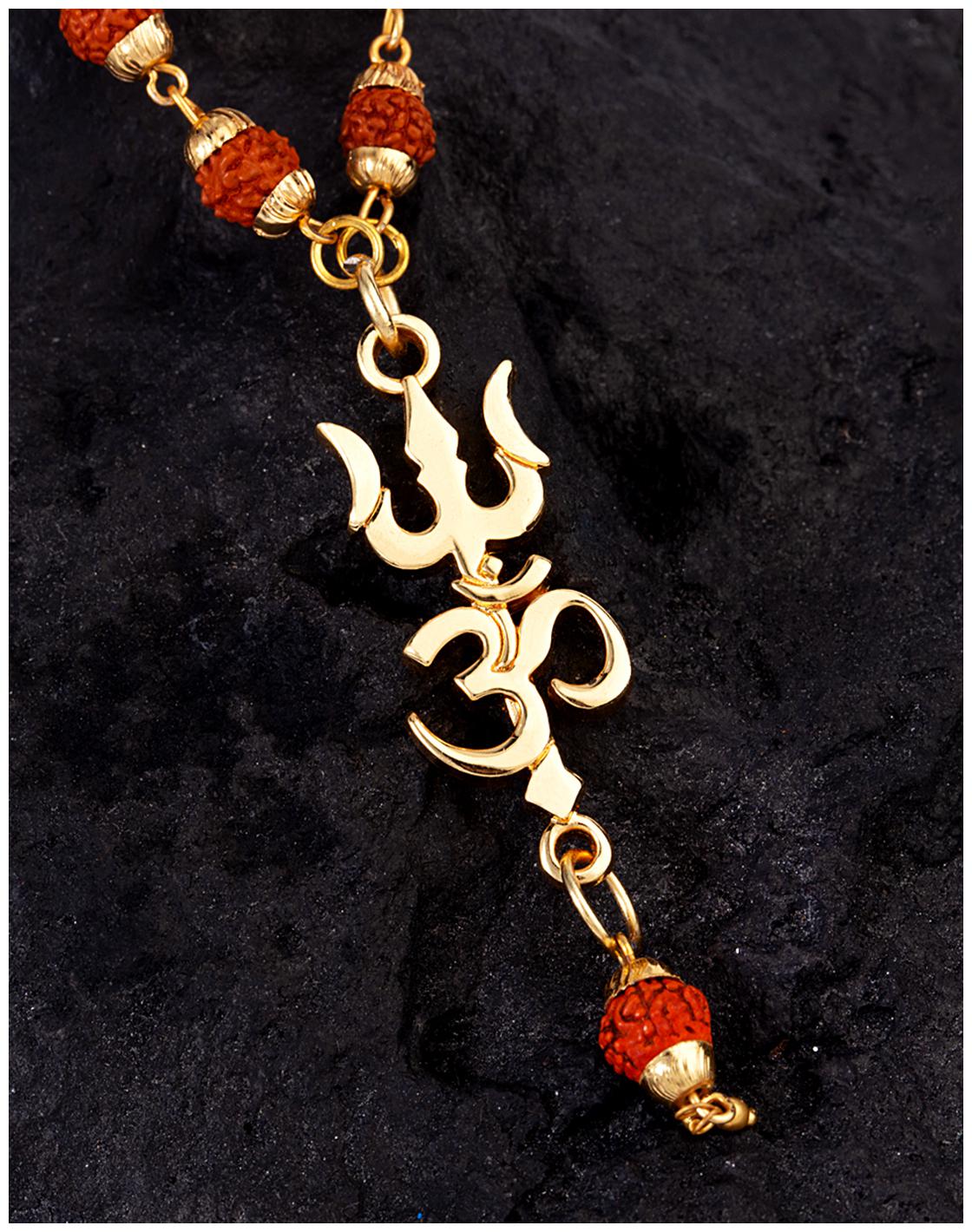 

Voylla Mahadev Extension OM and Trishul Pendant