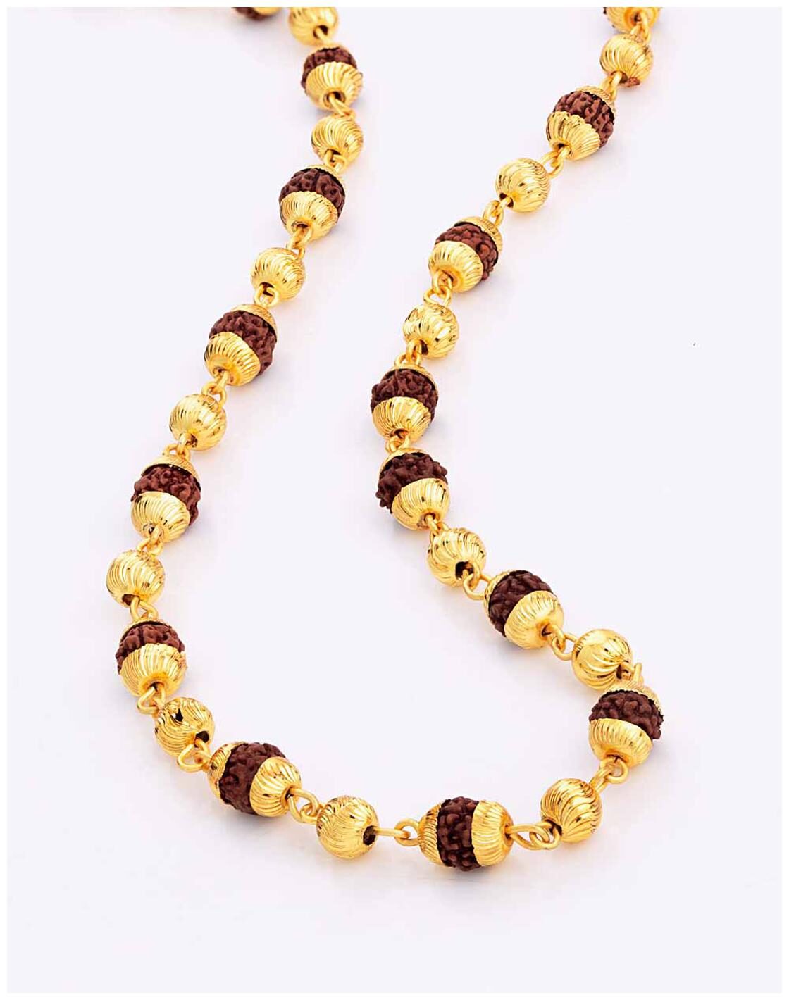 

Voylla Mahadev Extension Men s Rudraksha Chain