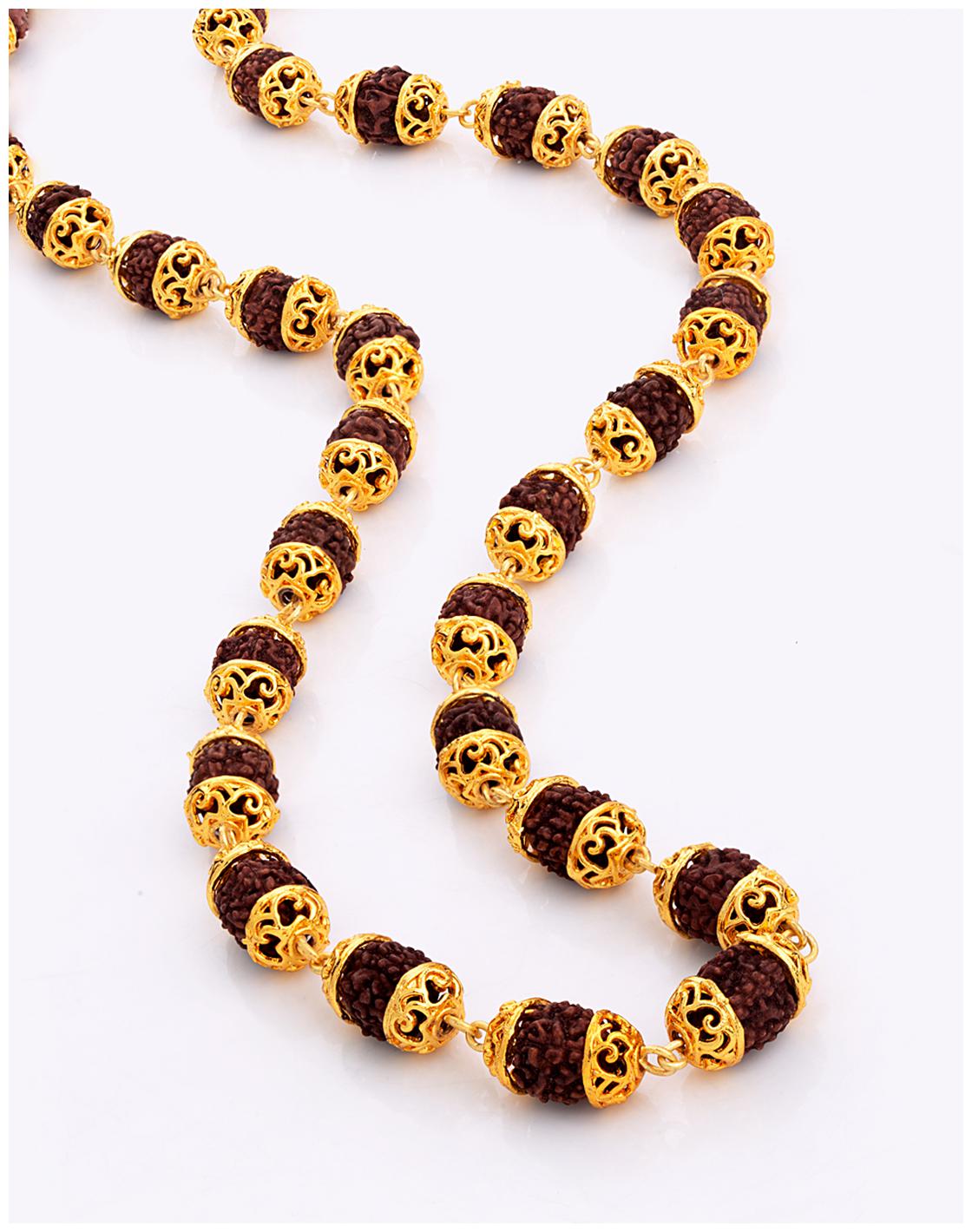 

Voylla Mahadev Extension Rudraksha Chain