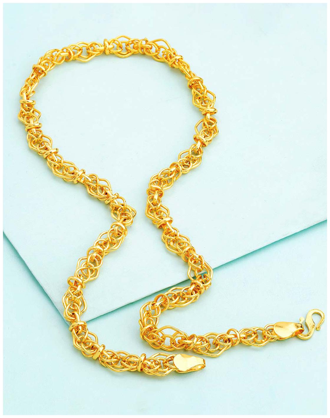 

Voylla Men s Chain In Gold Plating