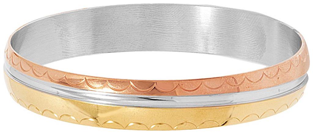 

Voylla Men s kada Bracelet With Dual Plating