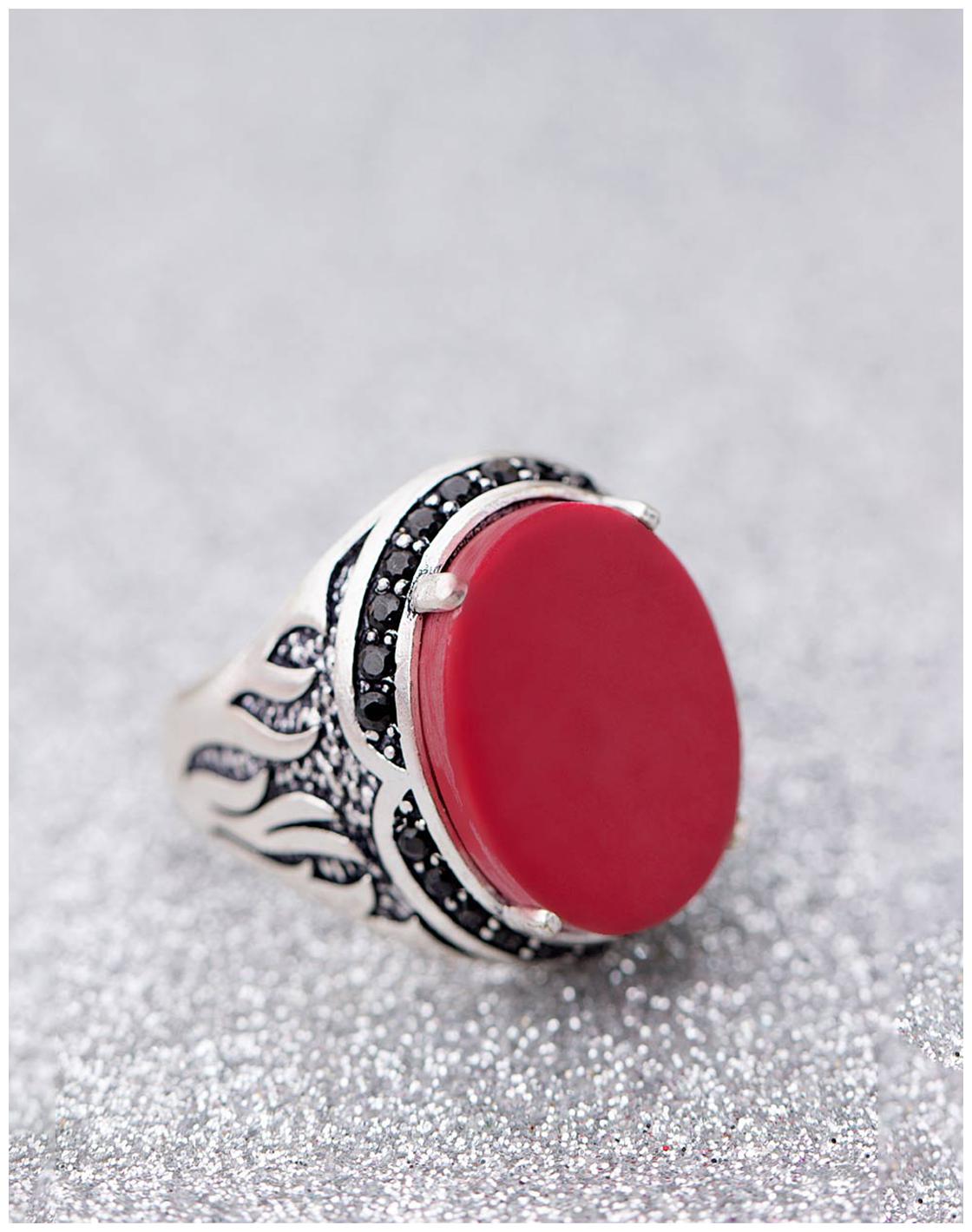 

Voylla Milestone Red Stone Ring