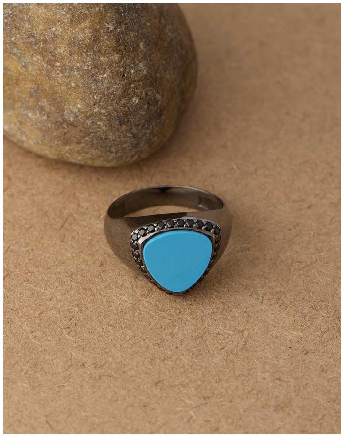 

Voylla Milestone Turquoise Ring