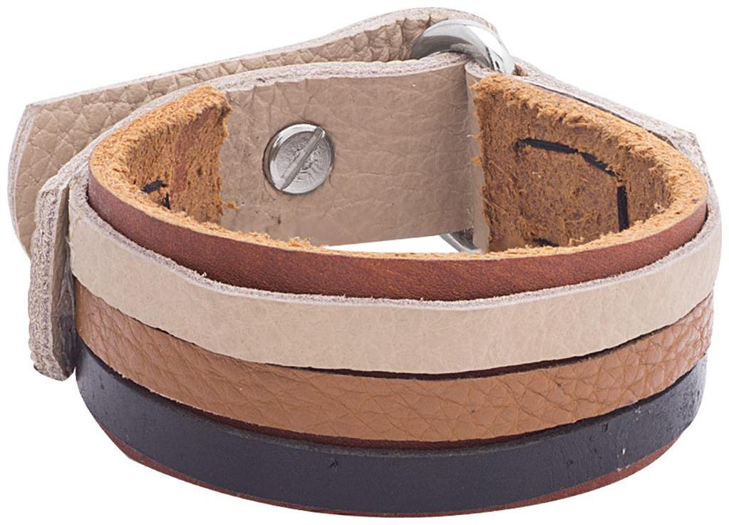

Voylla Multicolored Leather Trend Band Bracelet