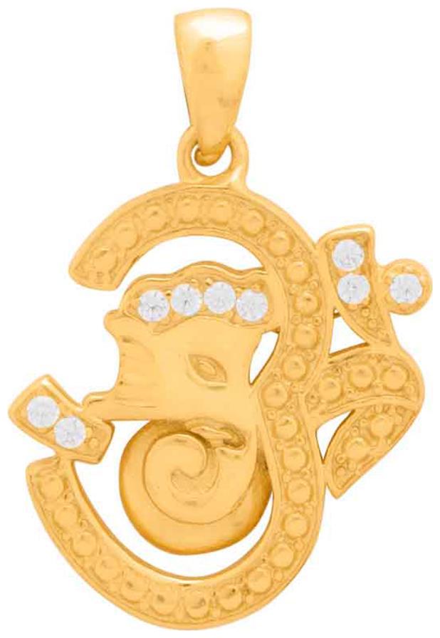 

Voylla Om and Lord Ganesha Pendant From Spiritual Saga