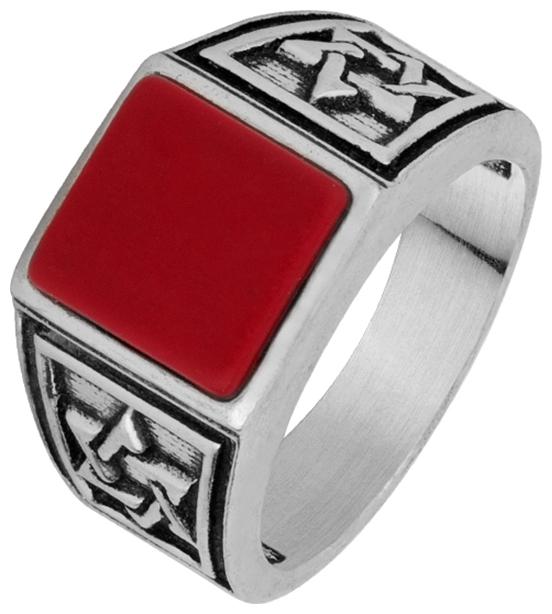 

Voylla Red Broad Band Milestone Ring