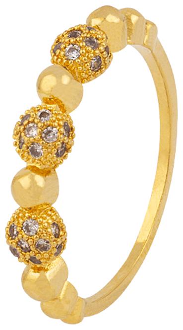 

Voylla Gold Plated Gems Adorned Ring
