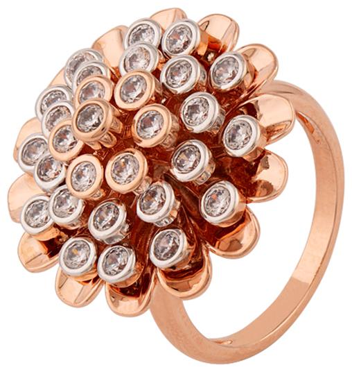 

Voylla Rose Gold Plated Cocktail Ring