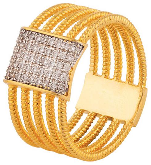 

Voylla Gems Adorned Band Style Ring