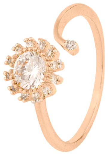 

Voylla Floral RoseGold Plated Ring