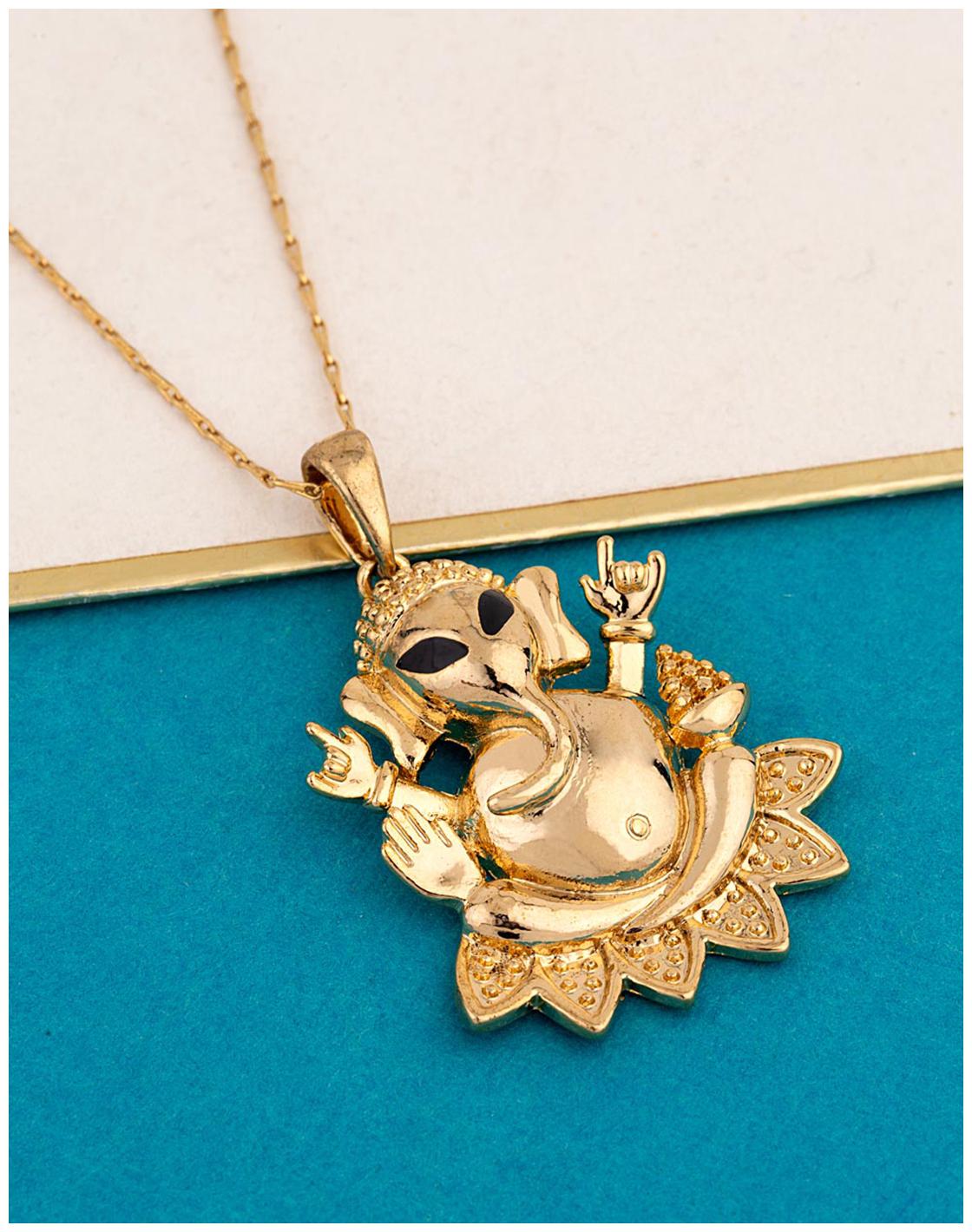 

Voylla Rocking Ganesh Pendent For You